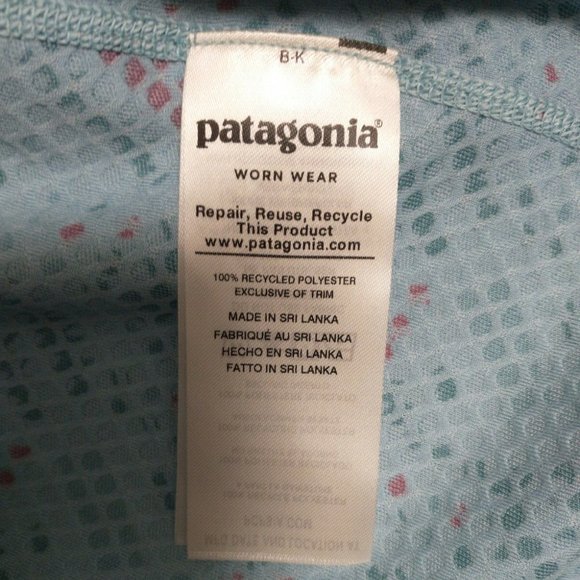 PATAGONIA CAPILENE MIDWEIGHT HALF ZIP PULLOVER ICE FALL BLUE - Picture 4 of 7